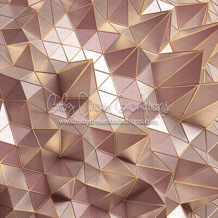 X Drop geometric blush