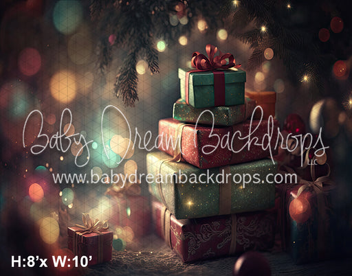 Gift Stack Under Christmas Tree (SM) 