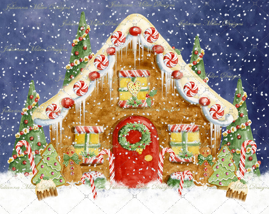 Gingerbread Blizzard