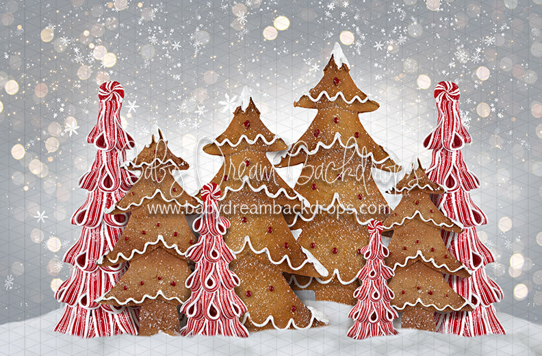 Gingerbread Forest – Baby Dream Backdrops