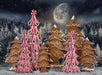 Gingerbread Trees Moonlight