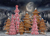 Gingerbread Trees Moonlight