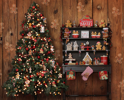 Gingerbread Time - 8x10 - BD Fleece