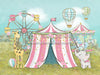 Girly Carnival Animals - 6x8 - CC