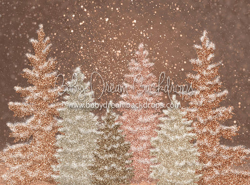 Glitter Forest Rose - 6x8 - CC  