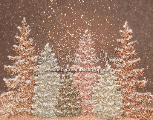 Glitter Forest Rose - 8x10 - CC 