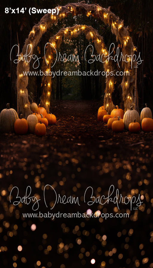 Glowing Autumn Arch Sweep (SM)