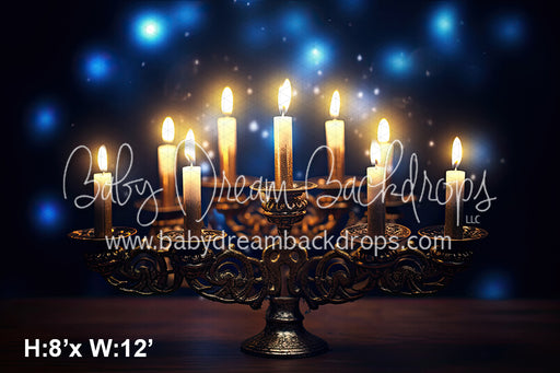 Glowing Menorah (SM) 