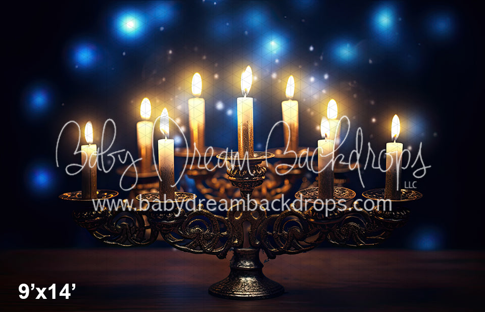 Glowing Menorah (SM) 