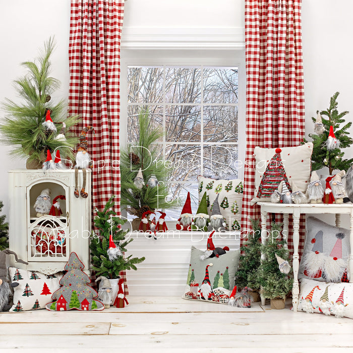 X Drop gnome for christmas