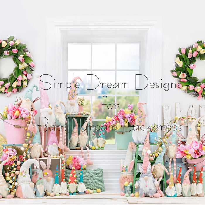 X Drop gnome for easter