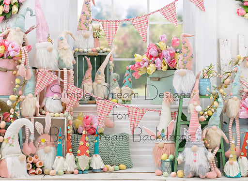 Gnome For Easter Flags