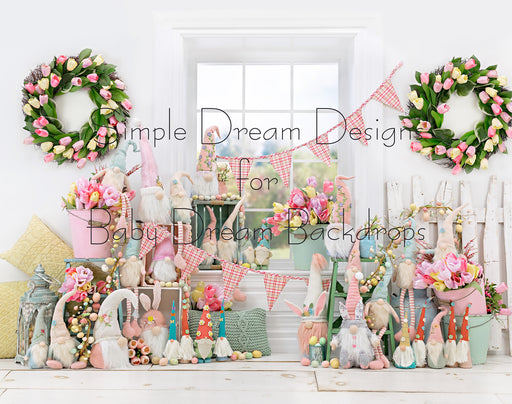 Gnome For Easter Flags