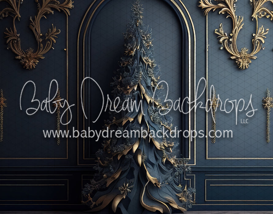 Gold Christmas Tree Wall (MD)