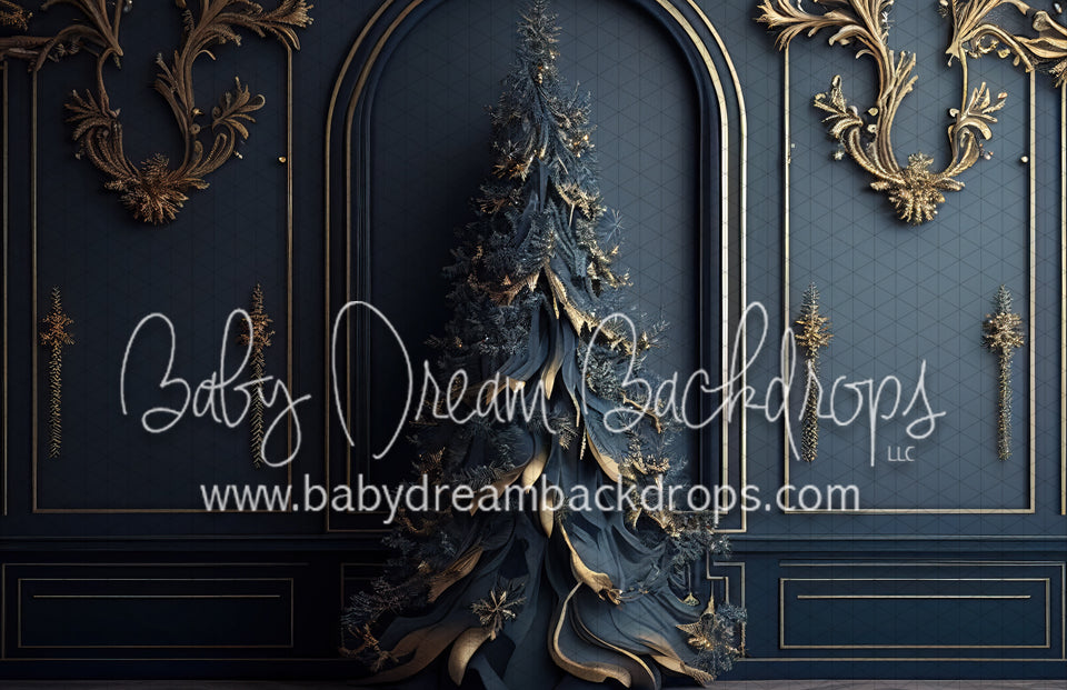 Gold Christmas Tree Wall (MD)