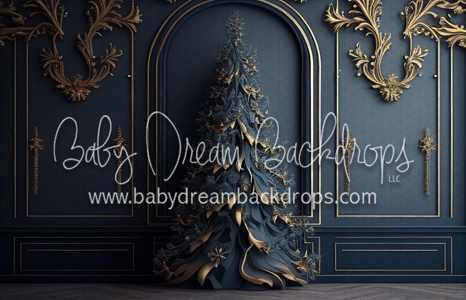 Gold Christmas Tree Wall (MD)