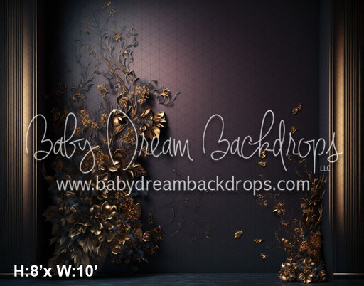 Gold Petals Wall (MD)