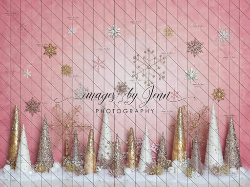 Gold and Pink Winter