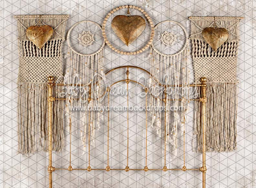 Golden Dream Full Headboard