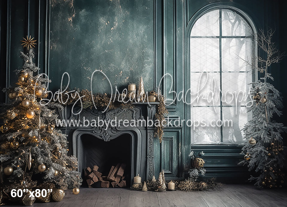 Golden Teal Christmas (AZ)