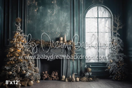 Golden Teal Christmas (AZ)