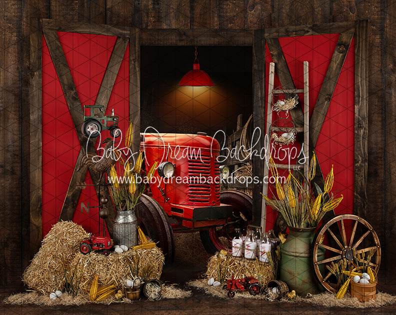 Gone Country Tractor (Red) (JA)