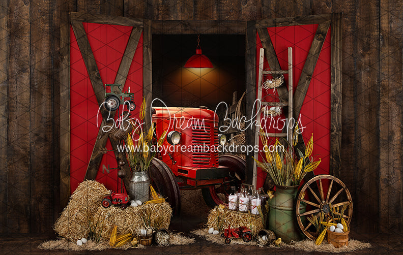 Gone Country Tractor (Red) (JA)