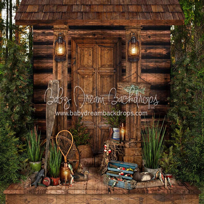 X Drop gone fishing cabin ja