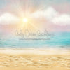 Good Morning Beach - 8x8 - CC (Fleece)
