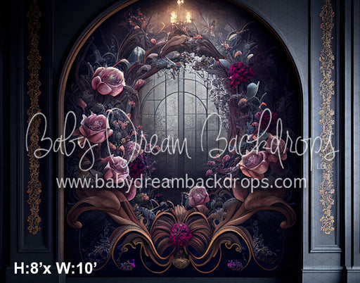 Gothic Floral Window (MD)