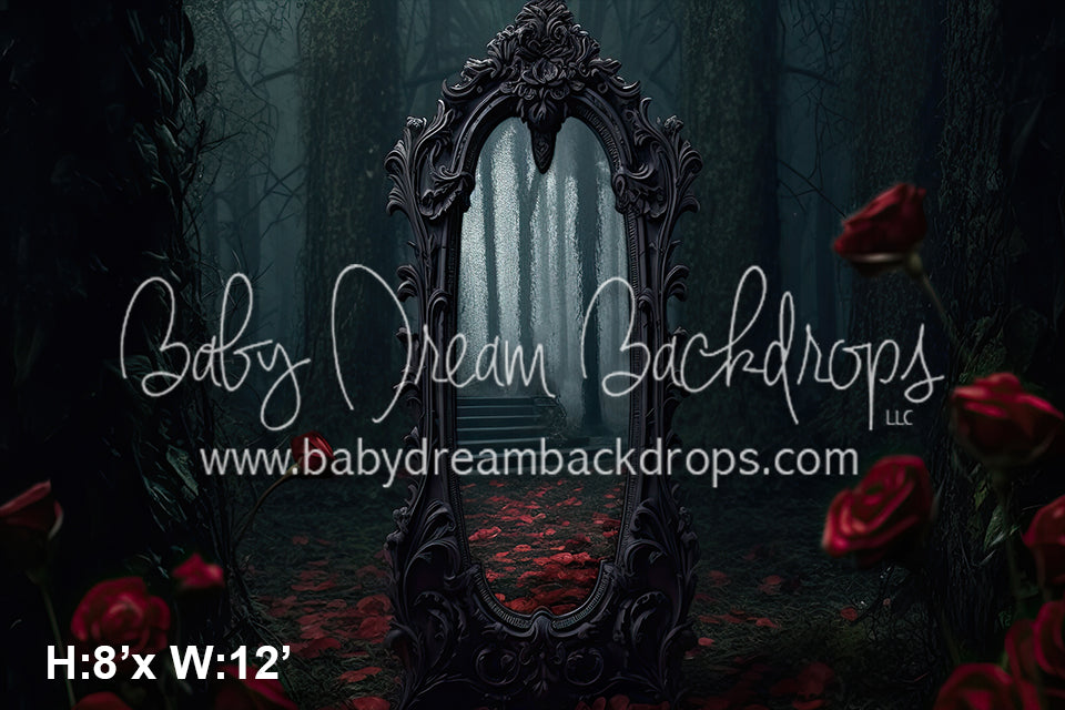 Gothic Rose Mirror (SM)