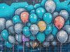 Graffiti Balloons Blue (JA)