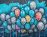 Graffiti Balloons Blue (JA)