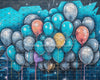 Graffiti Balloons Blue (JA)