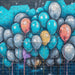 Graffiti Balloons Blue (JA)