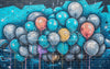 Graffiti Balloons Blue (JA)