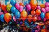 Graffiti Balloons Wall (JA)