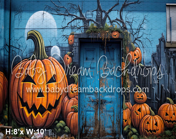Grafitti Halloween Door (SM)