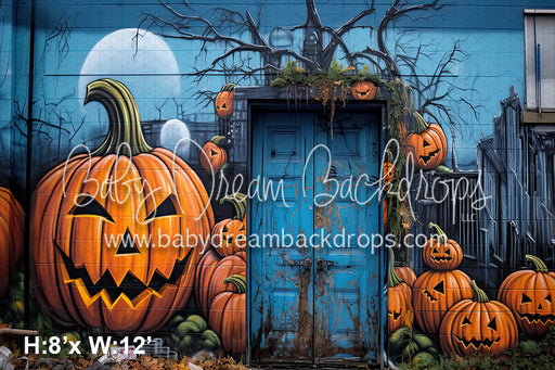 Grafitti Halloween Door (SM)