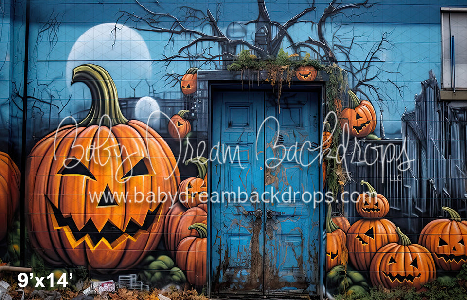 Grafitti Halloween Door (SM)