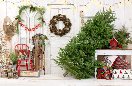 Grandma's Porch Christmas Tree