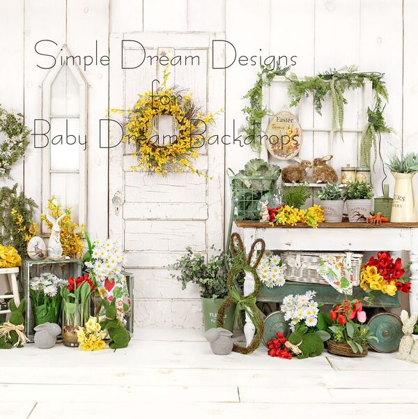 X Drop grandmas porch easter organic