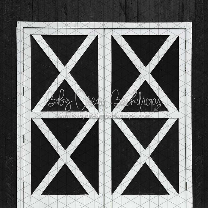 X Drop grandpas farm doors black