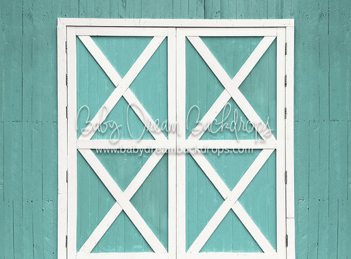Grandpa's Farm Doors Blue