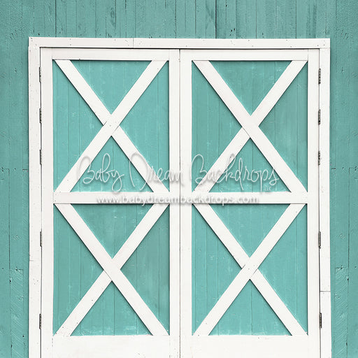Grandpa's Farm Doors Blue