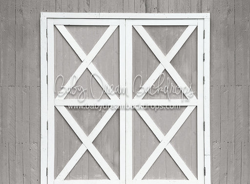 Grandpa's Farm Doors Gray