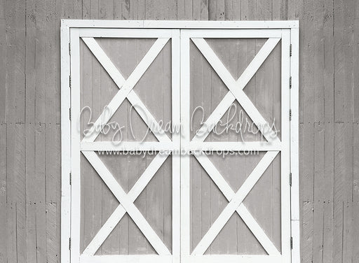 Grandpa's Farm Doors Gray