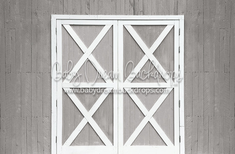 Grandpa's Farm Doors Gray