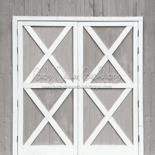 Grandpa's Farm Doors Gray