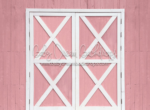 Grandpa's Farm Doors Pink